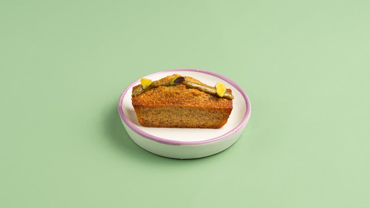 Pistachio financier