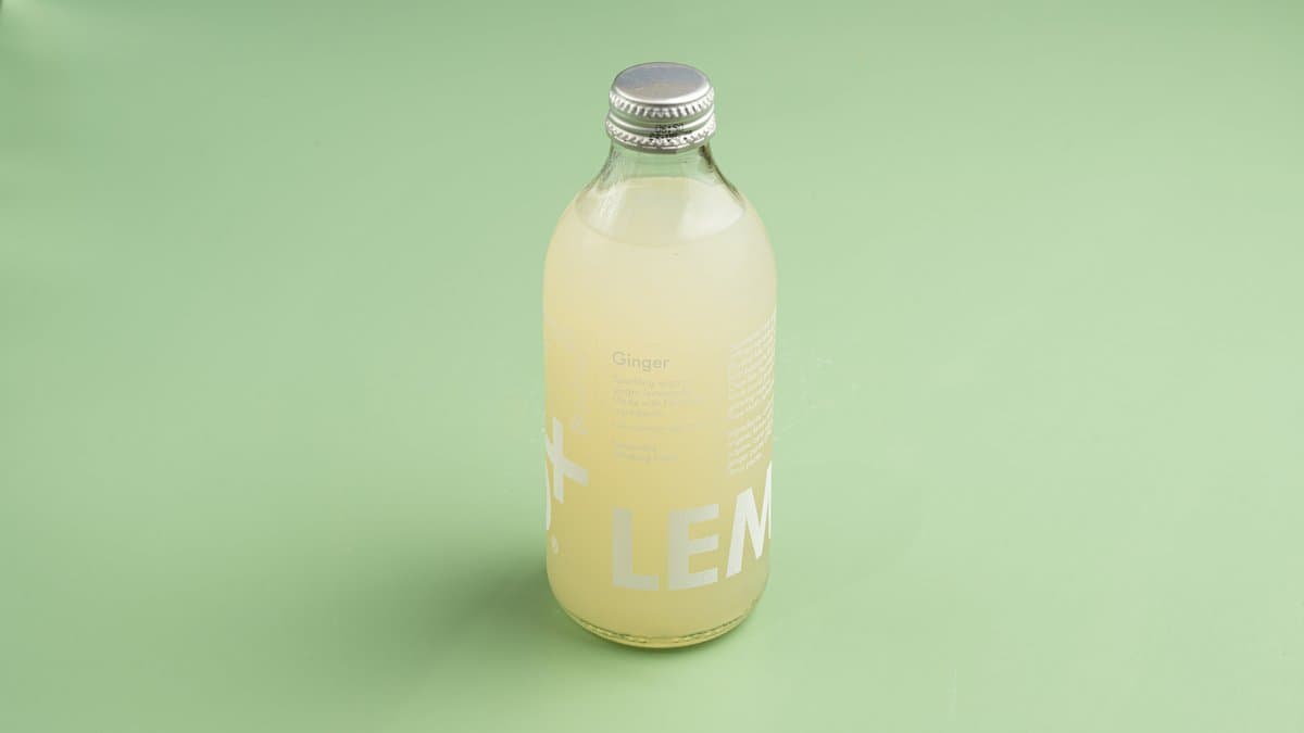 Ginger -lemonaid soda