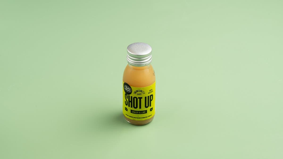 Ginger and lime functional shot