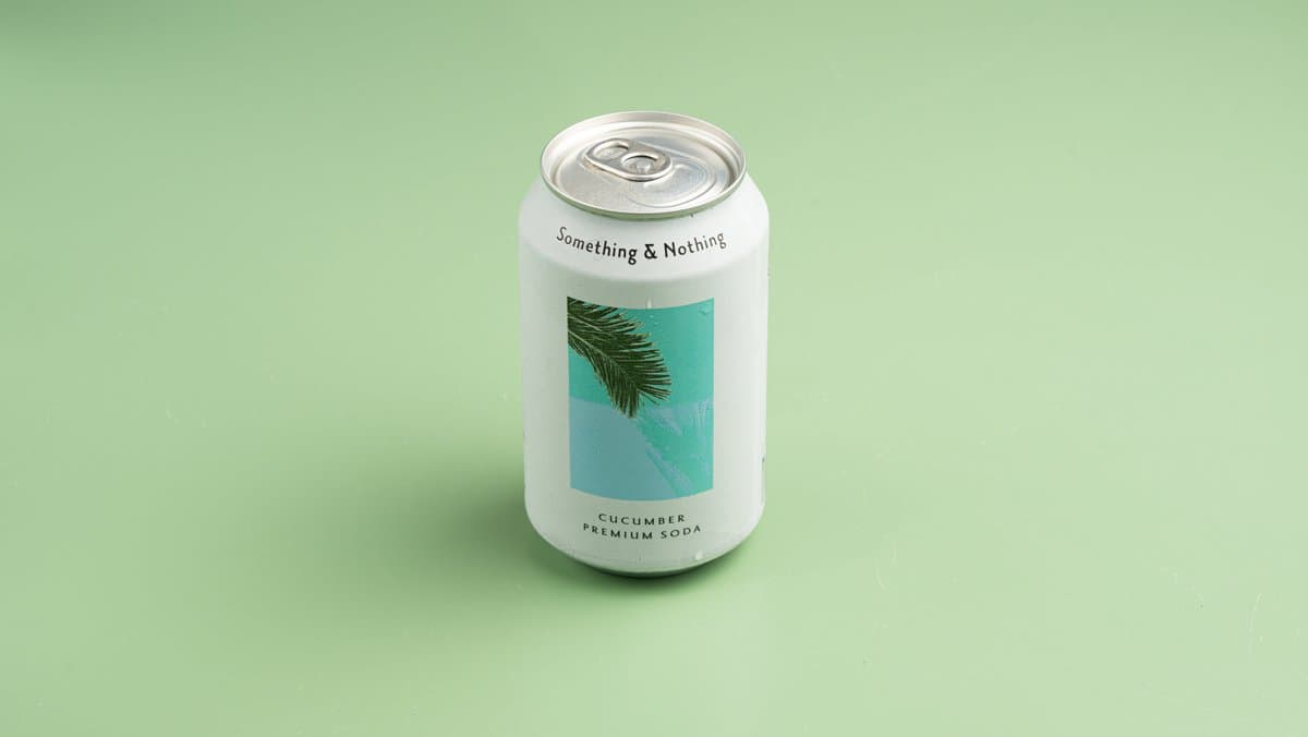 Cucumber soda - Something and nothing soda