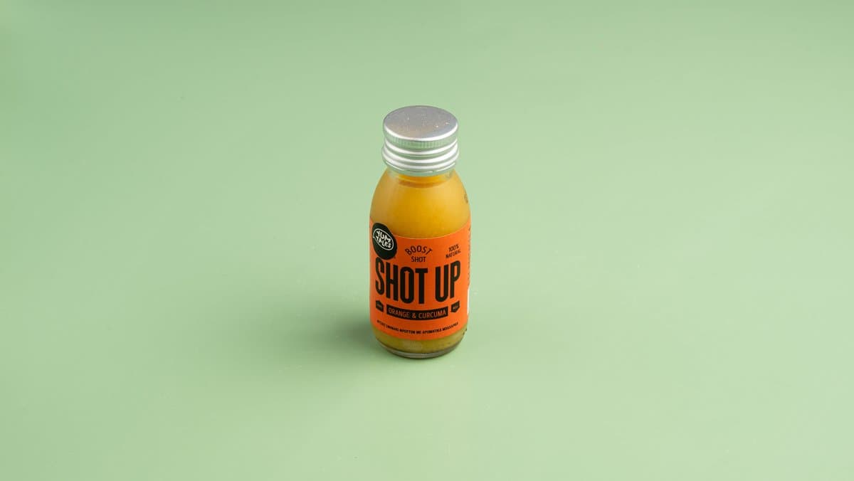Orange and turmeric functional shot