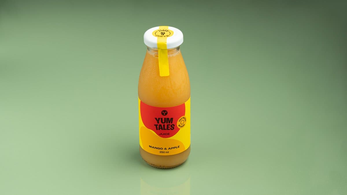 Mango and apple juice