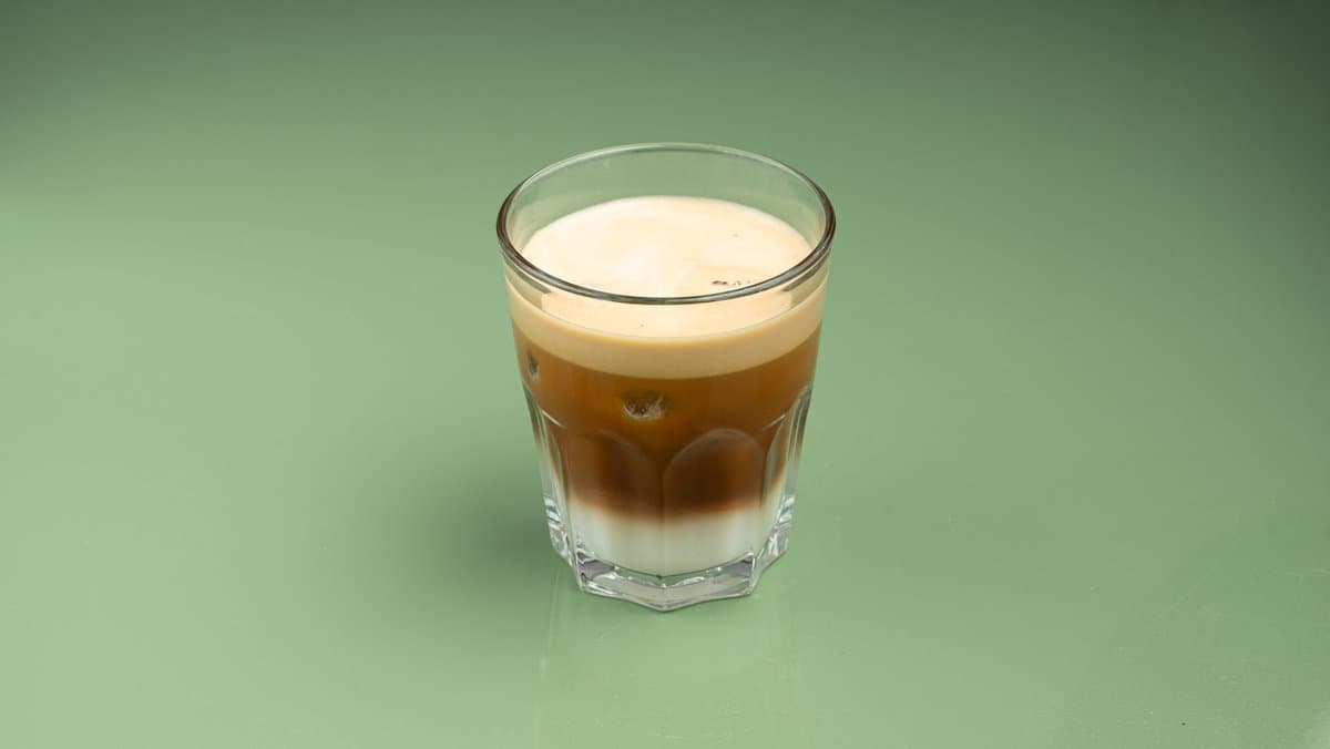 Iced flat white