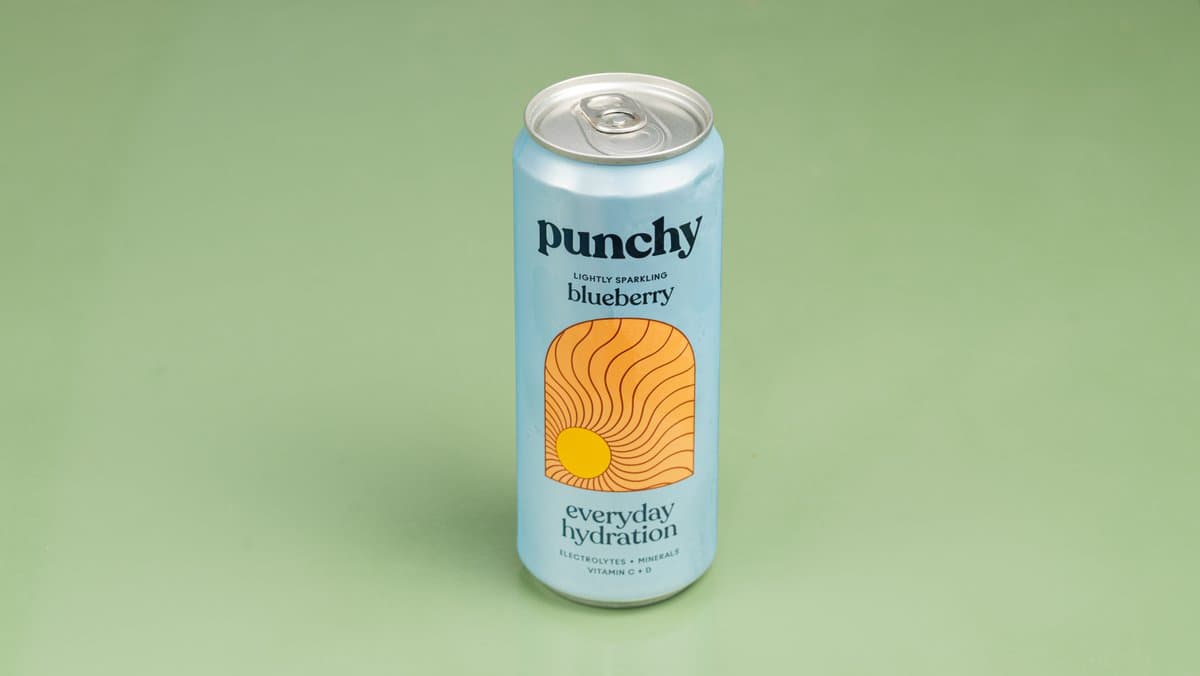 Punchy blueberry - soda with electrolytes