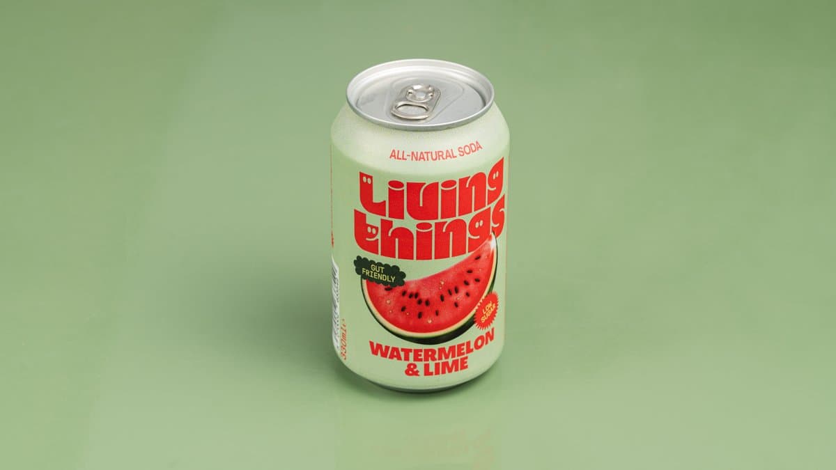 Watermelon & lime - gut friendly soda