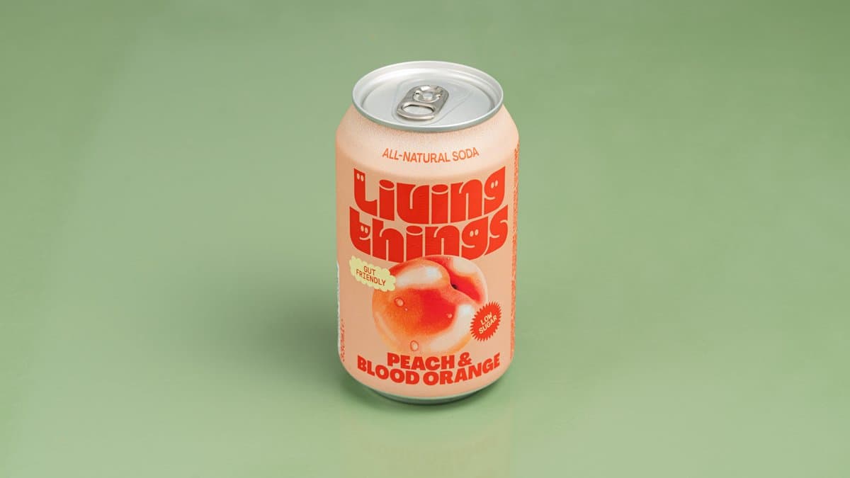 Peach & blood Orange - Gut friendly soda