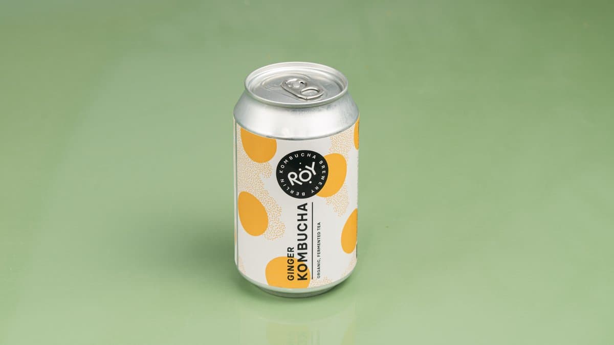 Ginger kombucha