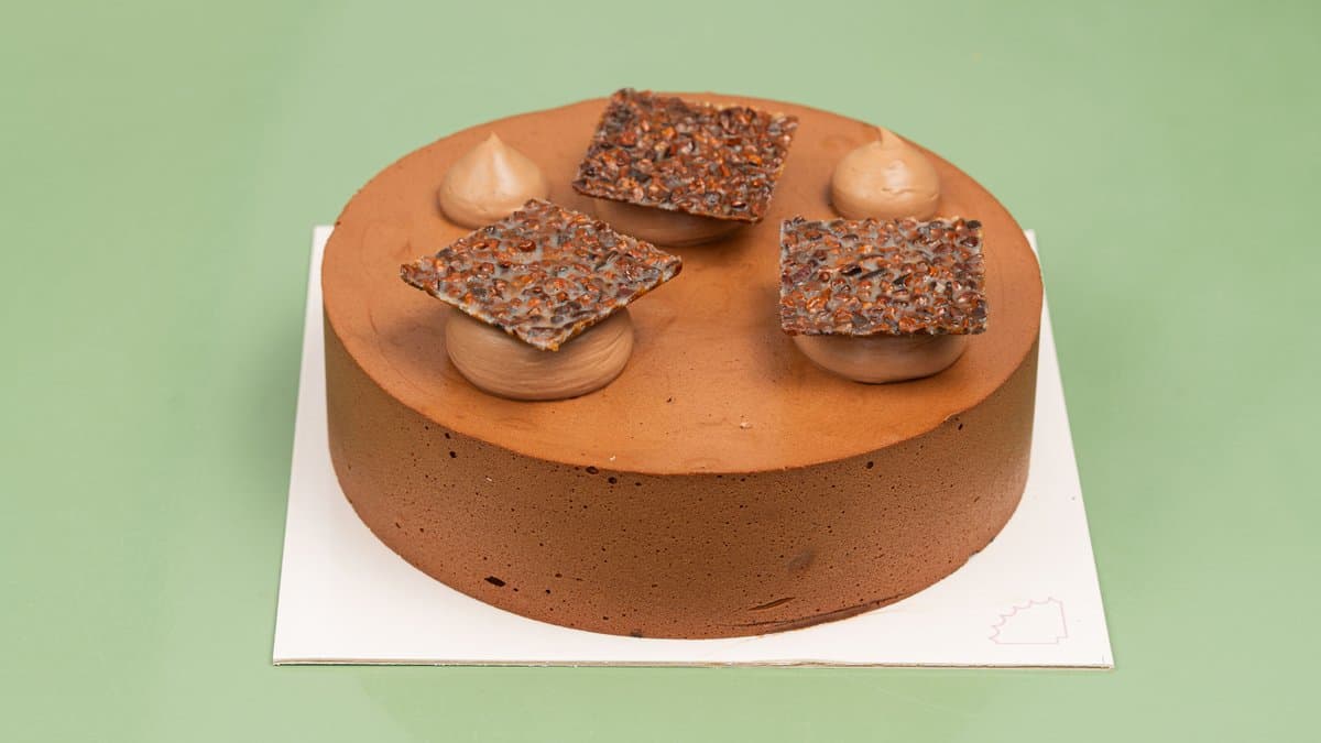 Dark chocolate cake 18cm