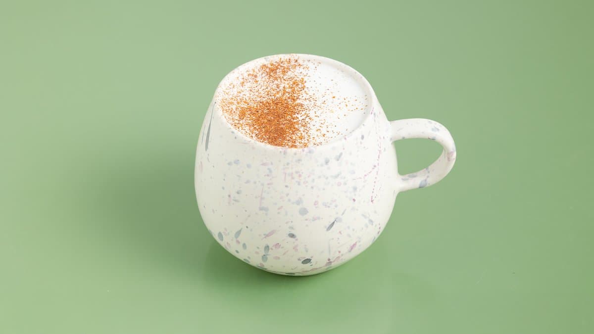 Hot chai latte