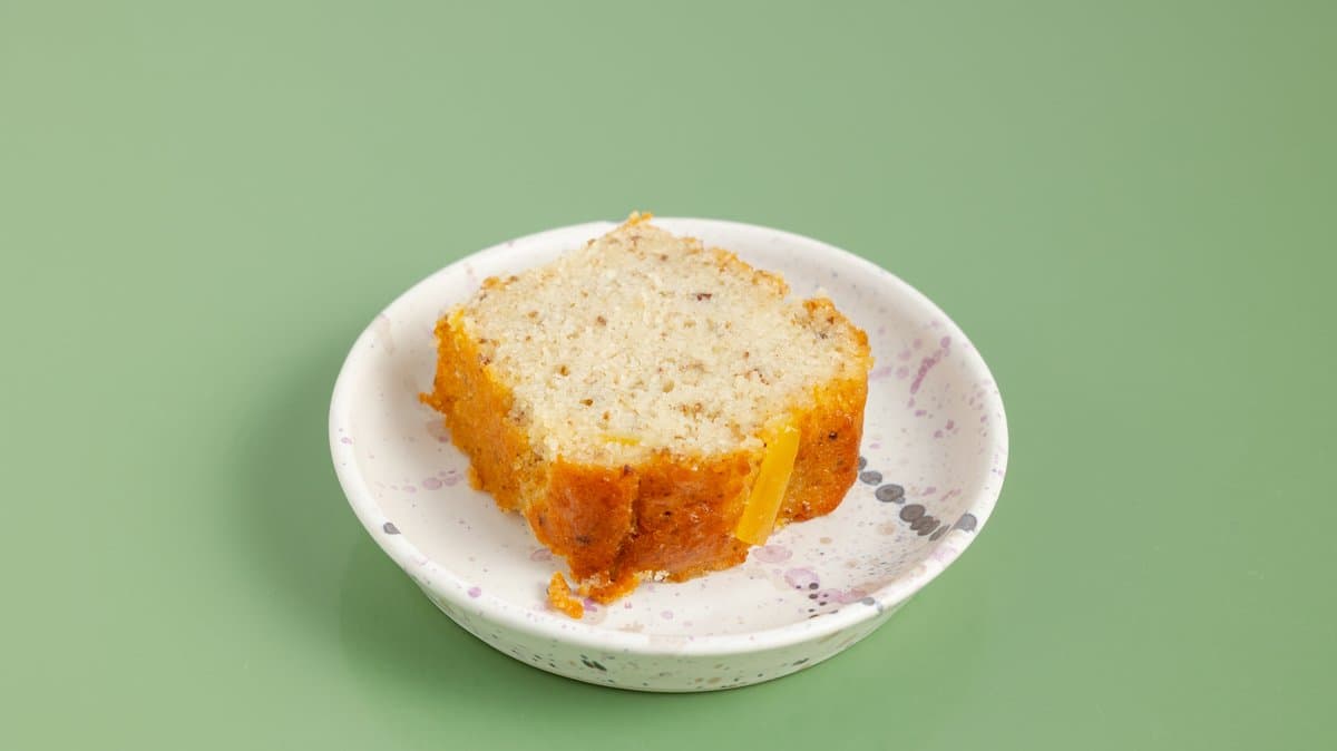 Lemon cake slice (vegan)