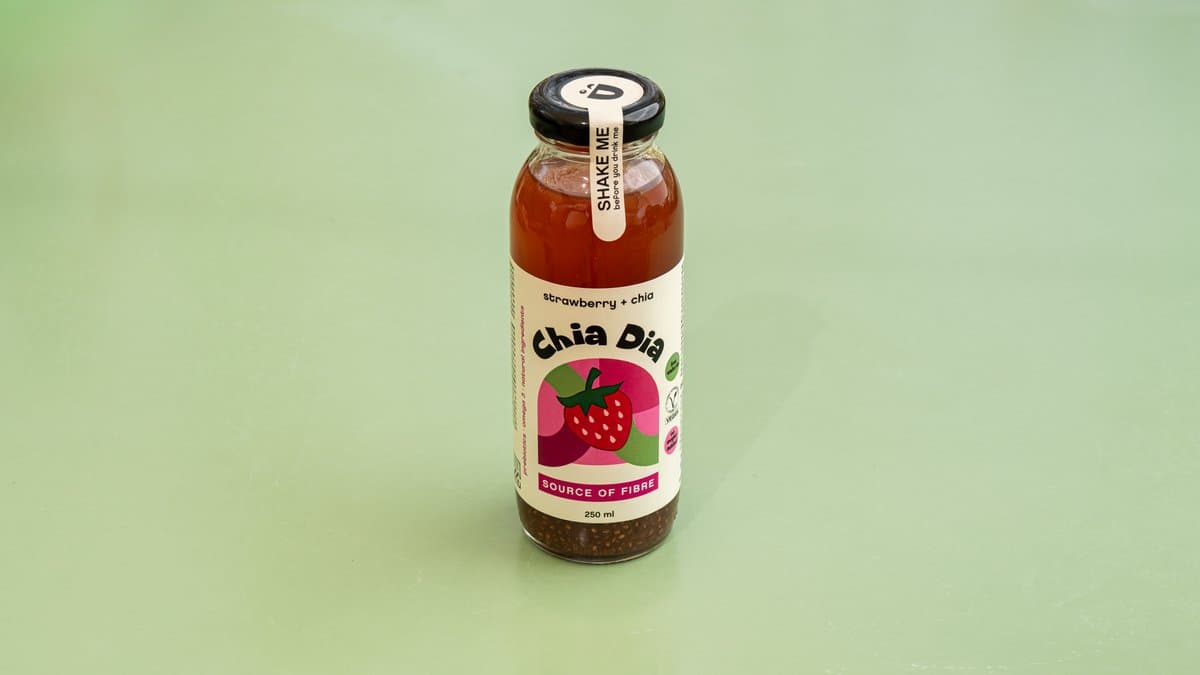 Chia drink - strawberry