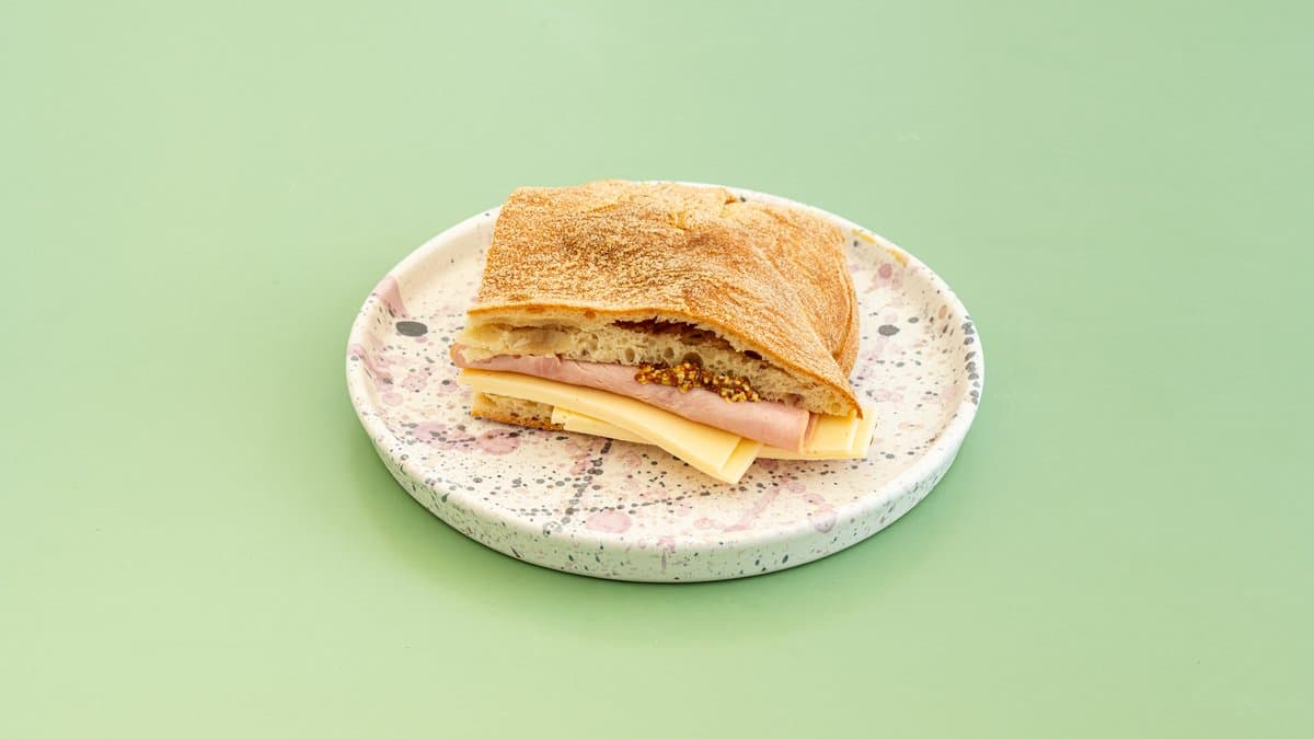 Prosciutto cotto  sandwich