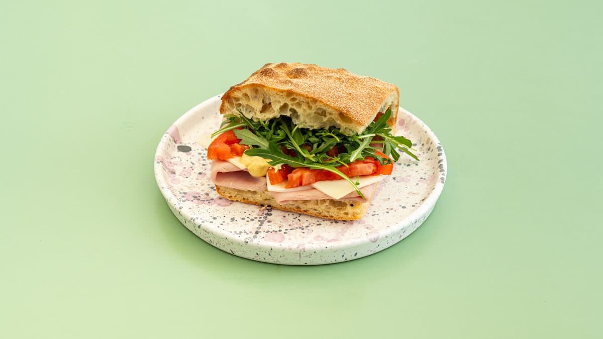 Naxos graviera cheese & smoked turkey