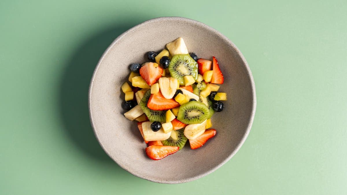 Fruit salad (vegan, gluten free, sugar free)