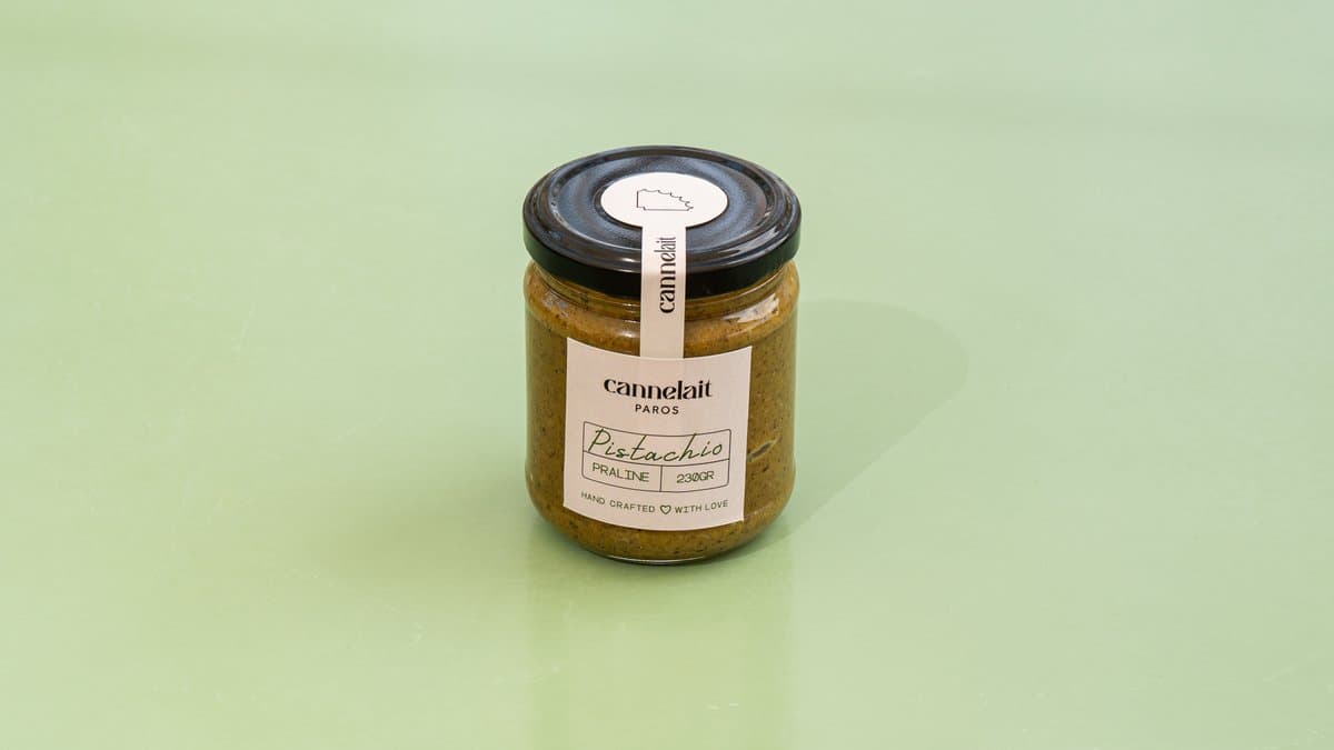 Aegina pistachio praline - 200g 