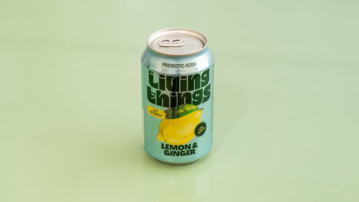 Lemon and ginger soda - Gut friendly soda