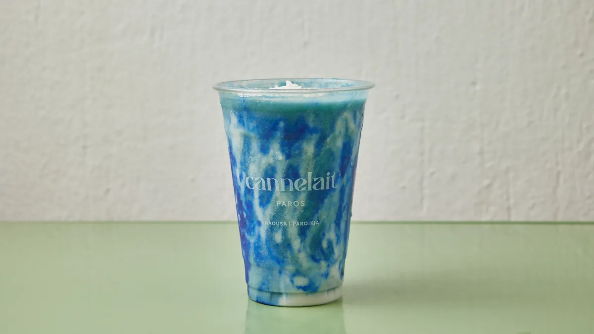 Coconut blue dream smoothie