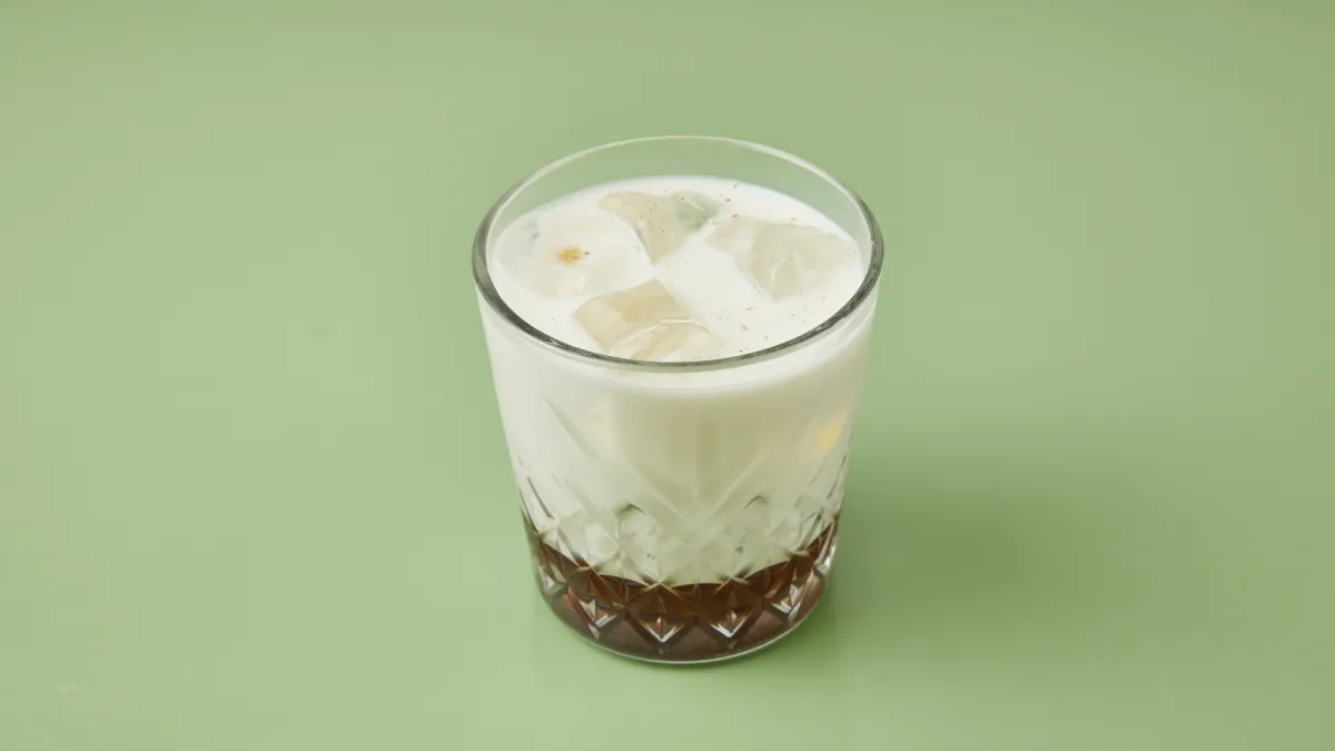 Iced chai latte