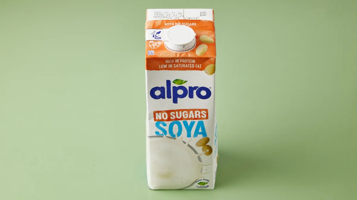 Soya milk bottle